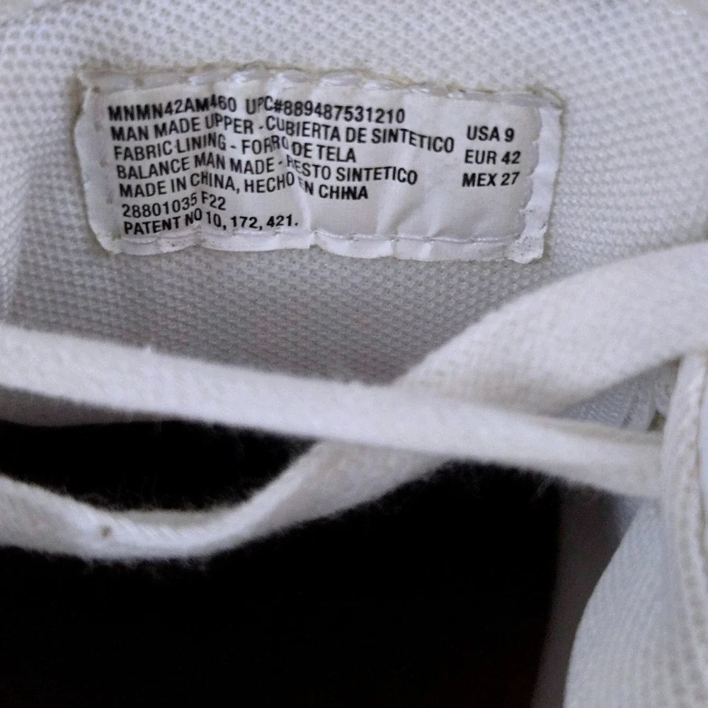 Steve Madden Finneas Mens White Low Top Sneaker Brown Heel Tab Size 9 Madden NYC - Picture 7 of 11